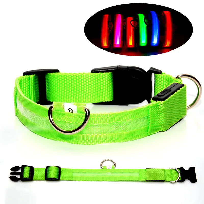 casual polyester solid color pet collar